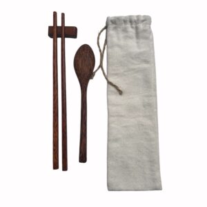 Couverts asiatiques en bois de coco – solo