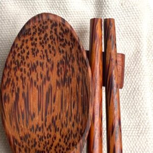 Couverts asiatiques en bois de coco – solo