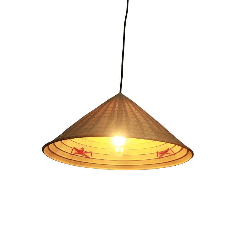 Lustre chapeau conique vietnamien Nón lá, artisanat vietnamien