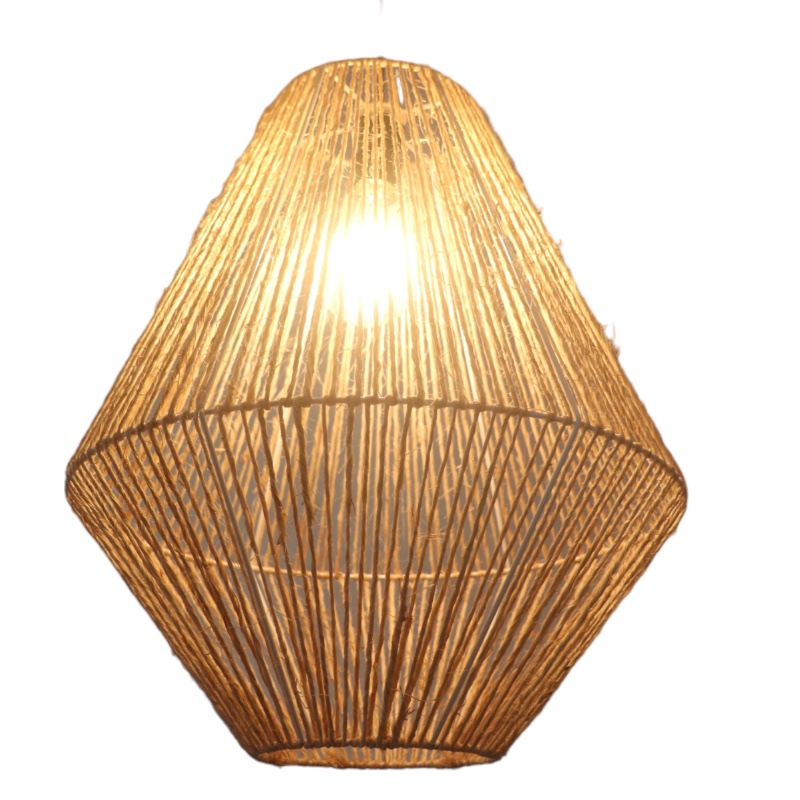 Lustre Papaya en fibre de bananier ignifugée – Image 3