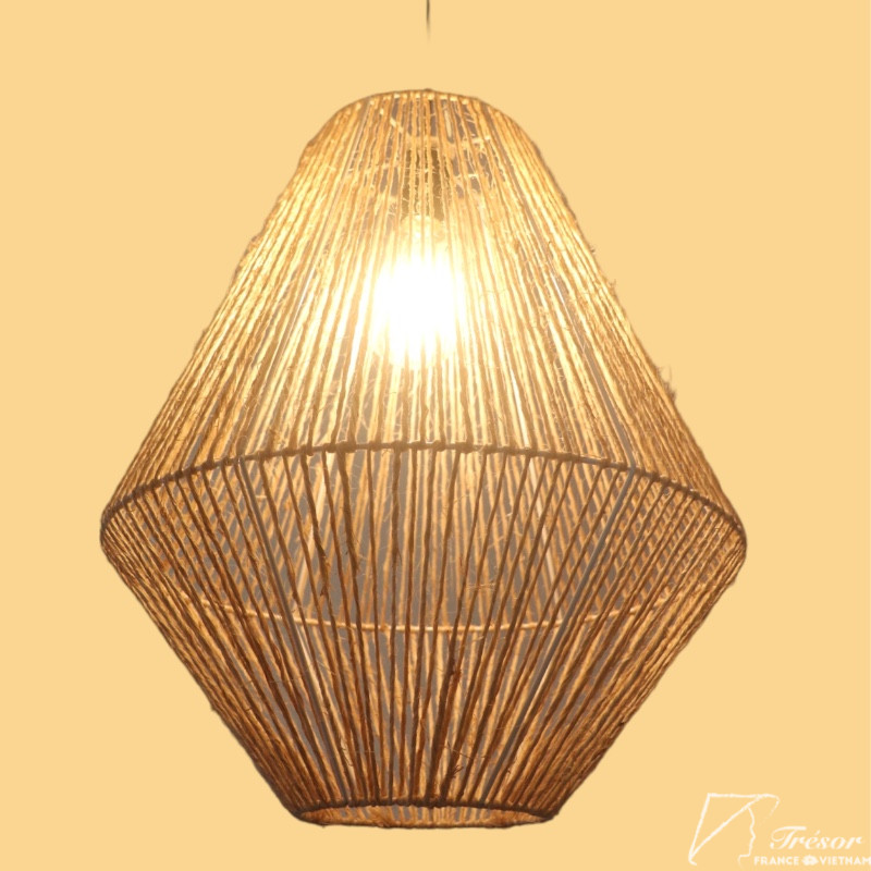 Lustre Papaya en fibre de bananier ignifugée – Image 6