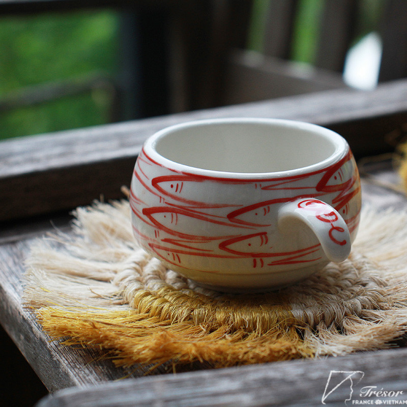 Sous-verres bicolores or et naturel – Image 4